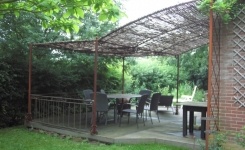 pergola et canisse