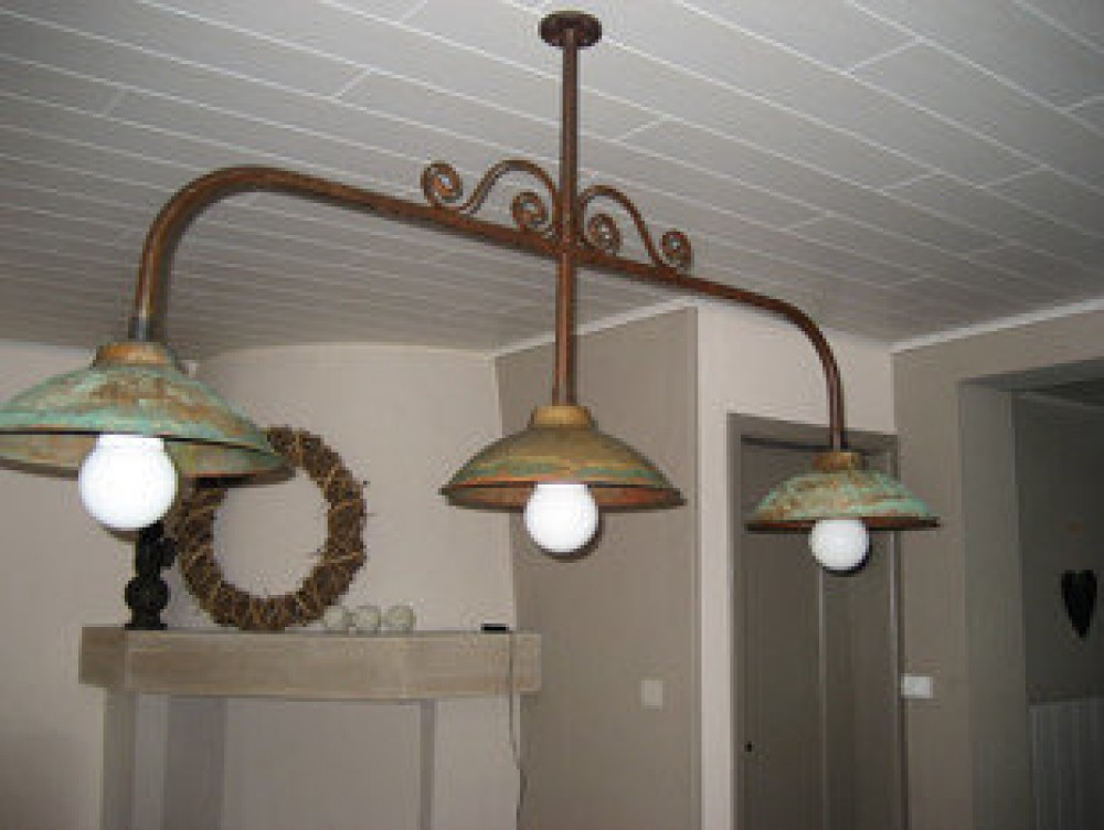 Lampe triple